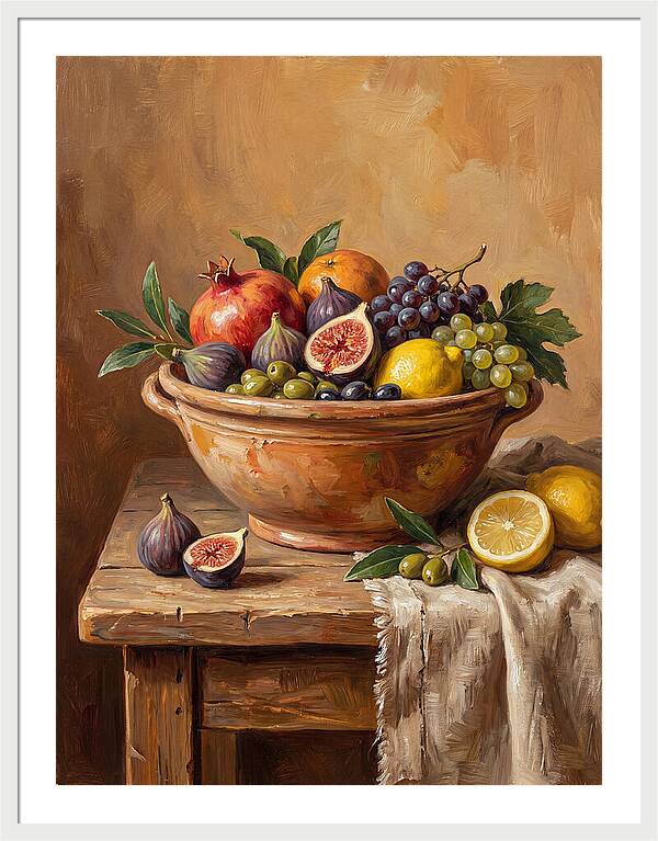 Mediterranean Fruit Bowl Delight
