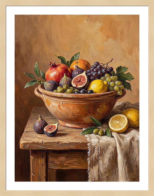 Mediterranean Fruit Bowl Delight