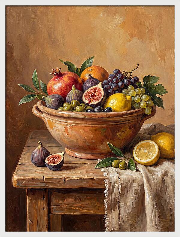 Mediterranean Fruit Bowl Delight