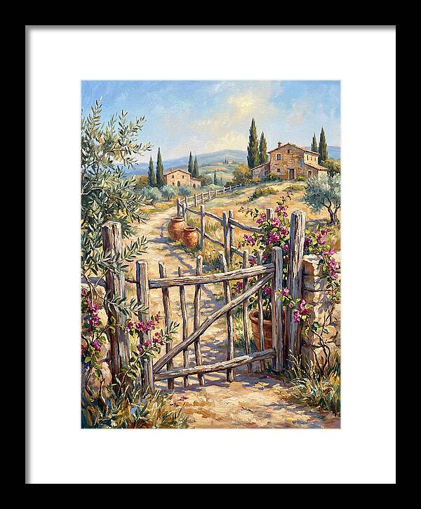 Mediterranean Garden Gate