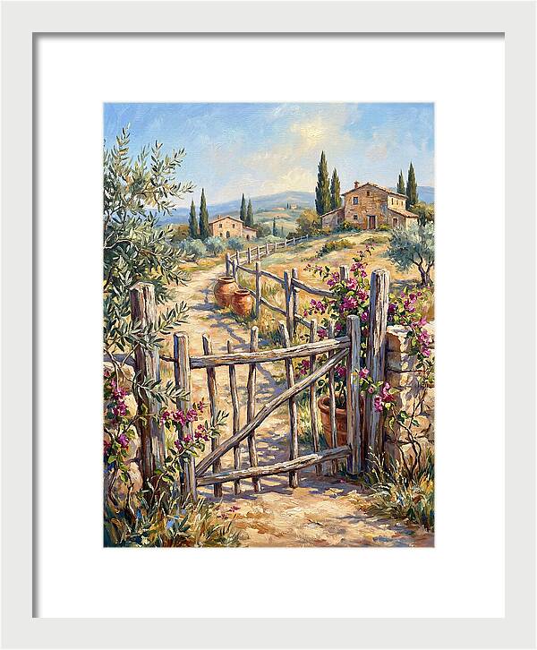 Mediterranean Garden Gate