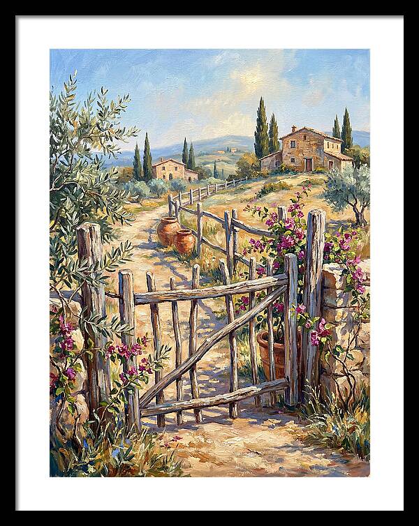 Mediterranean Garden Gate
