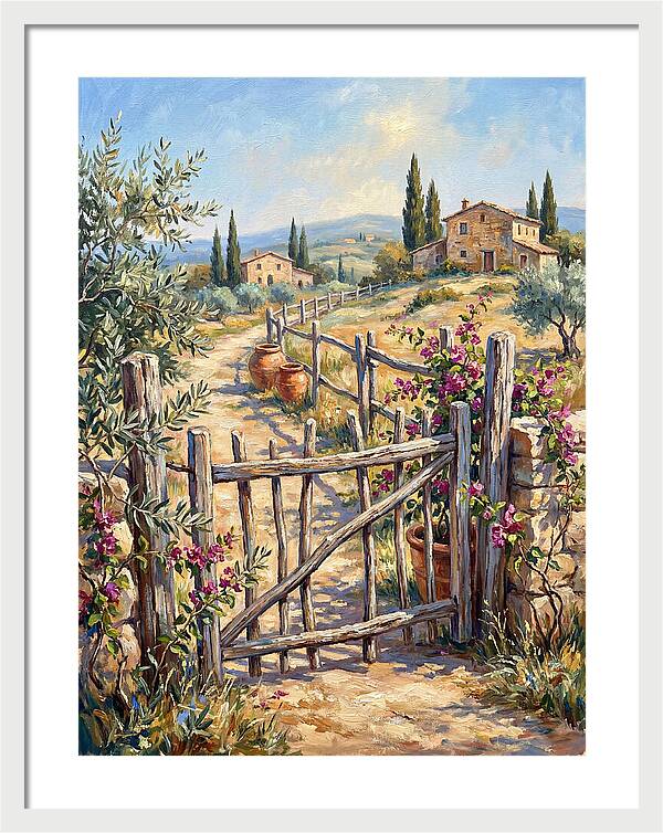Mediterranean Garden Gate