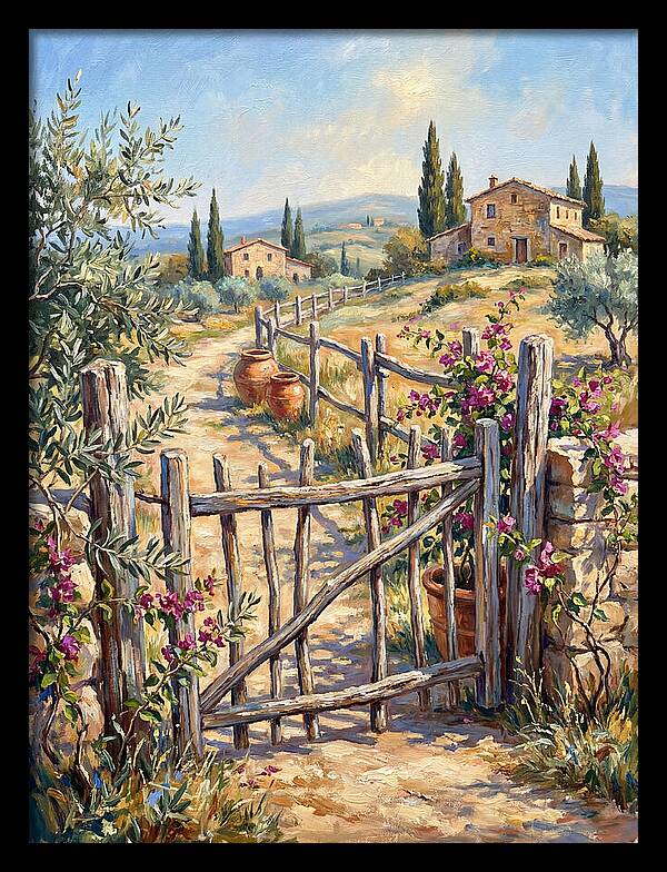 Mediterranean Garden Gate