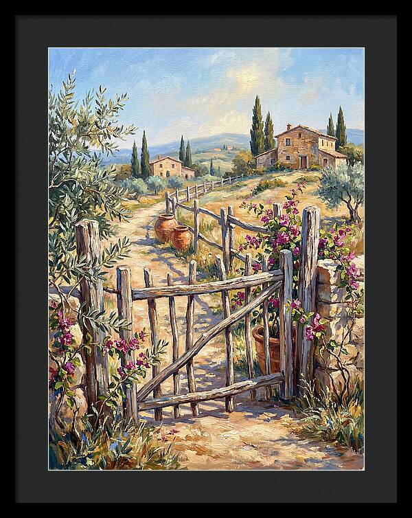 Mediterranean Garden Gate