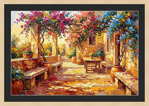 Mediterranean Garden Retreat