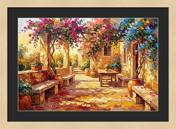 Mediterranean Garden Retreat