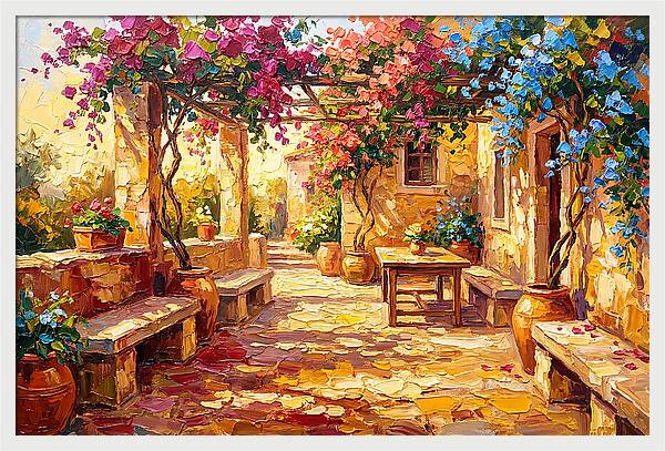 Mediterranean Garden Retreat