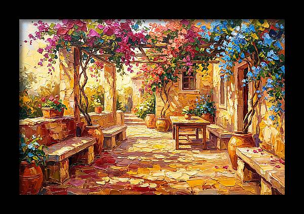 Mediterranean Garden Retreat