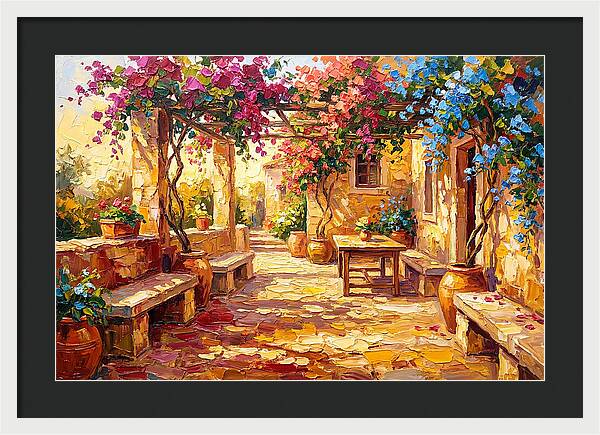Mediterranean Garden Retreat