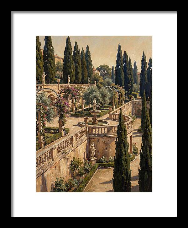 Mediterranean Garden Serenity