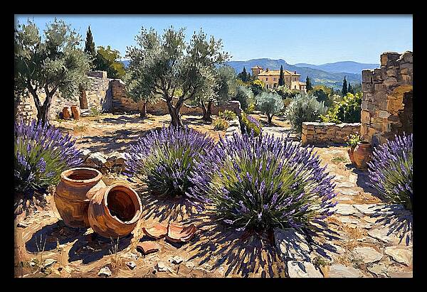 Mediterranean Garden Serenity