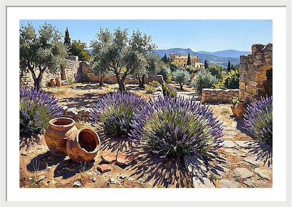 Mediterranean Garden Serenity