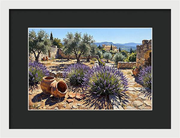 Mediterranean Garden Serenity