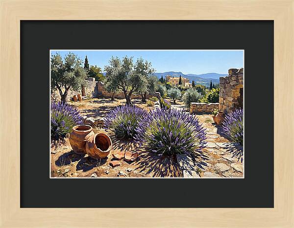 Mediterranean Garden Serenity