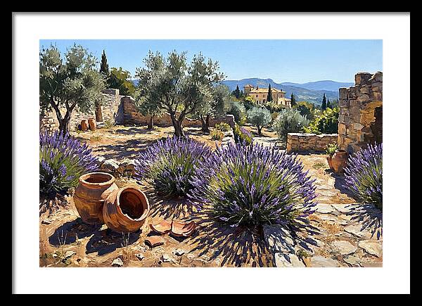 Mediterranean Garden Serenity