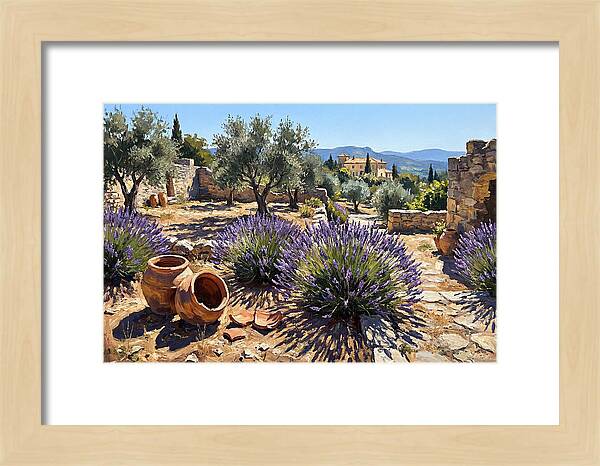 Mediterranean Garden Serenity