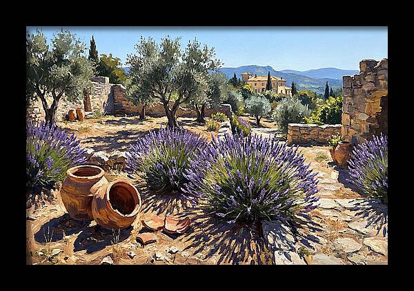 Mediterranean Garden Serenity