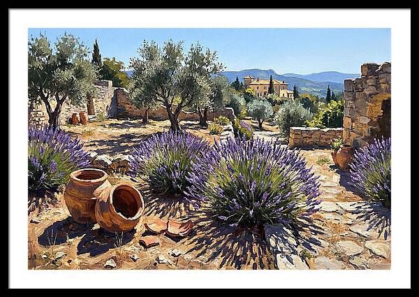 Mediterranean Garden Serenity