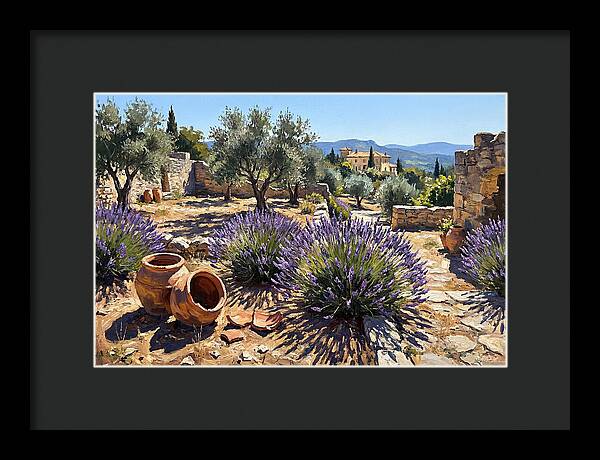 Mediterranean Garden Serenity