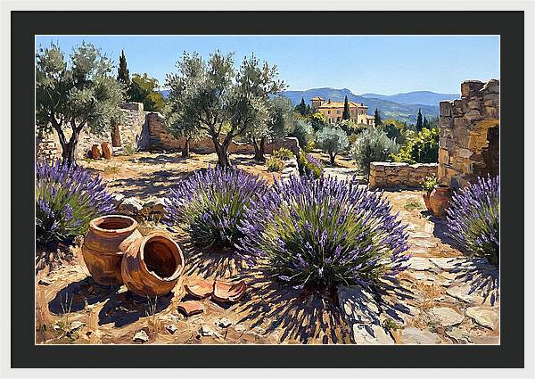 Mediterranean Garden Serenity