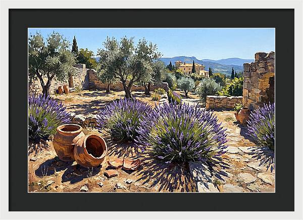 Mediterranean Garden Serenity