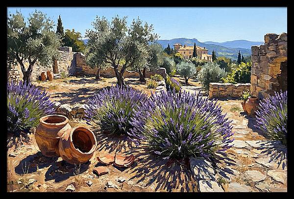 Mediterranean Garden Serenity