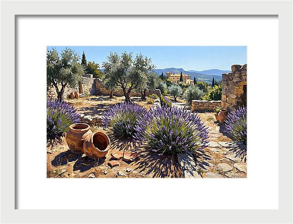 Mediterranean Garden Serenity