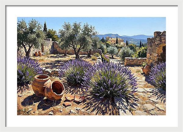 Mediterranean Garden Serenity