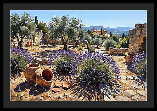 Mediterranean Garden Serenity