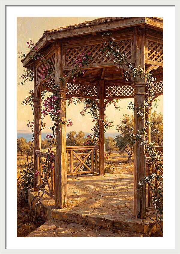 Mediterranean Gazebo Serenity