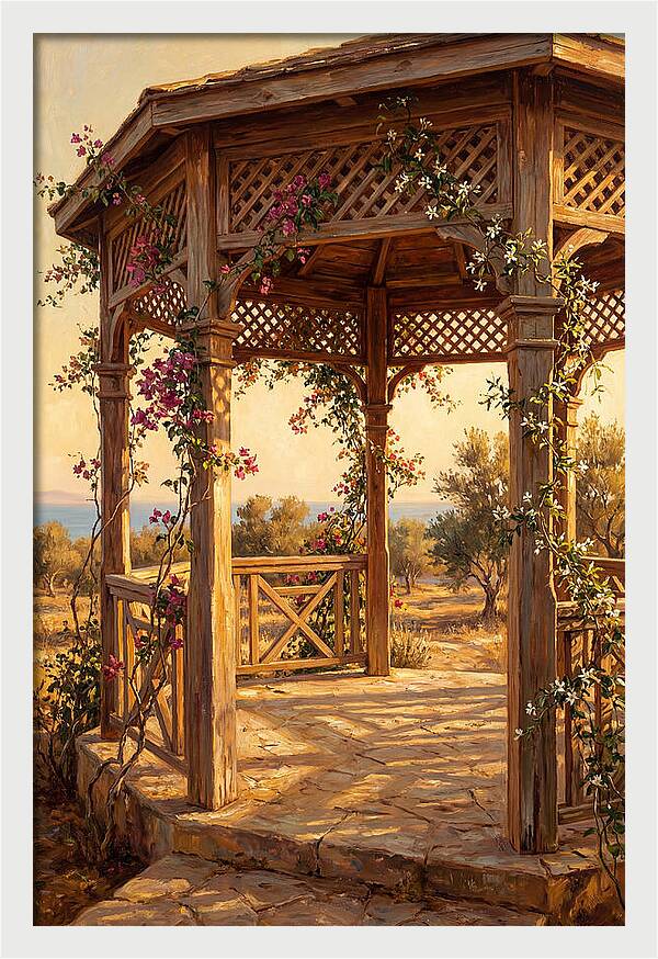 Mediterranean Gazebo Serenity