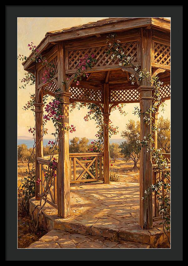 Mediterranean Gazebo Serenity