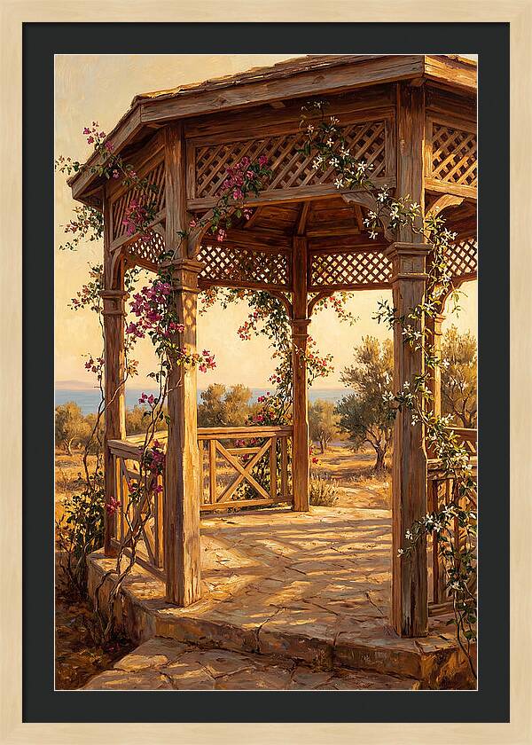 Mediterranean Gazebo Serenity