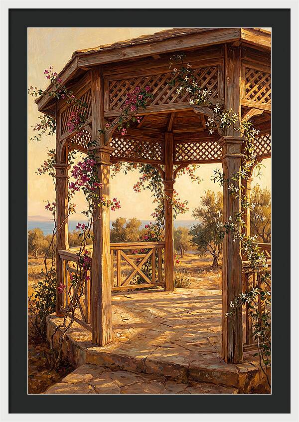 Mediterranean Gazebo Serenity