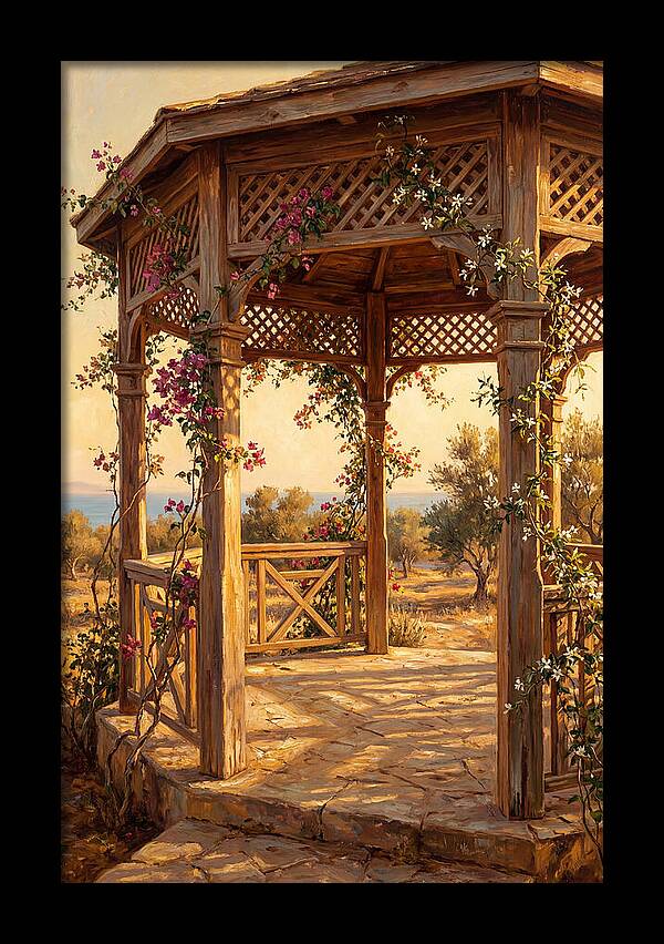 Mediterranean Gazebo Serenity