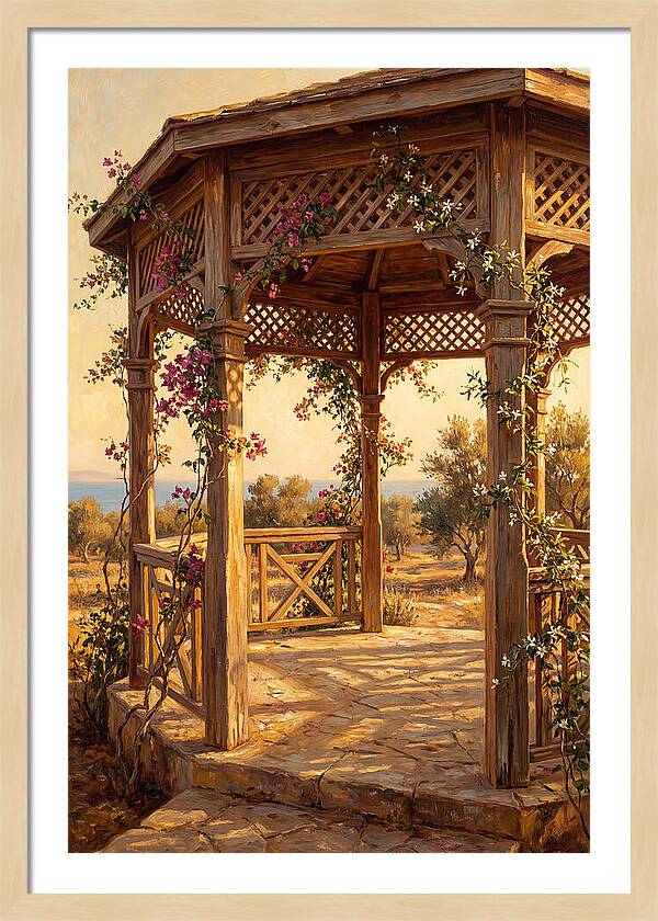 Mediterranean Gazebo Serenity