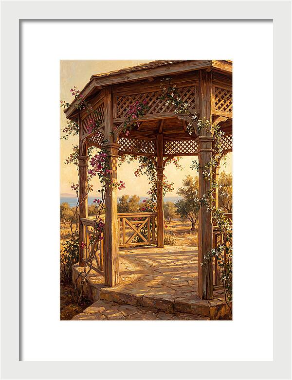 Mediterranean Gazebo Serenity
