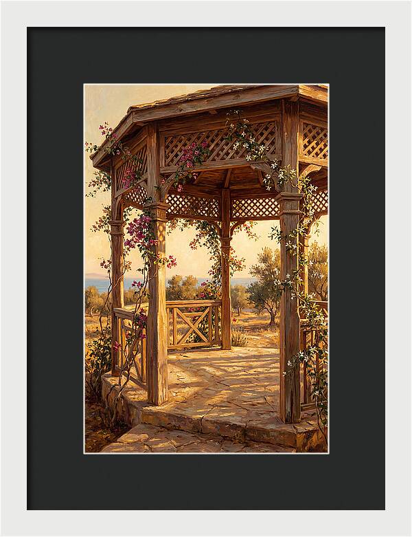 Mediterranean Gazebo Serenity