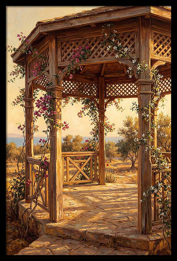 Mediterranean Gazebo Serenity