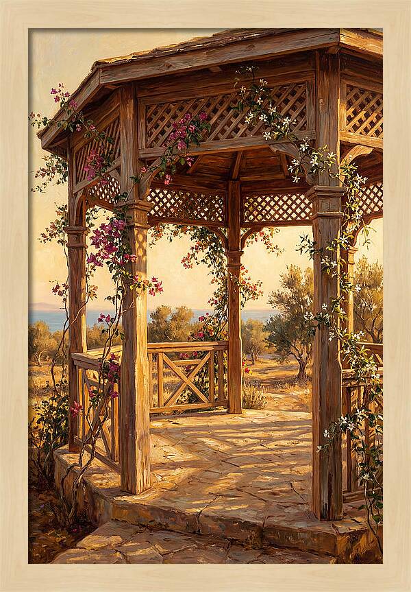 Mediterranean Gazebo Serenity