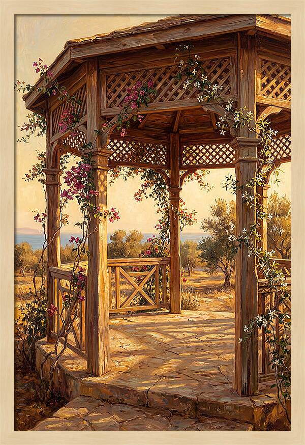 Mediterranean Gazebo Serenity