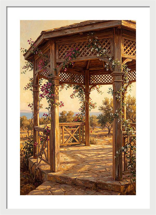 Mediterranean Gazebo Serenity