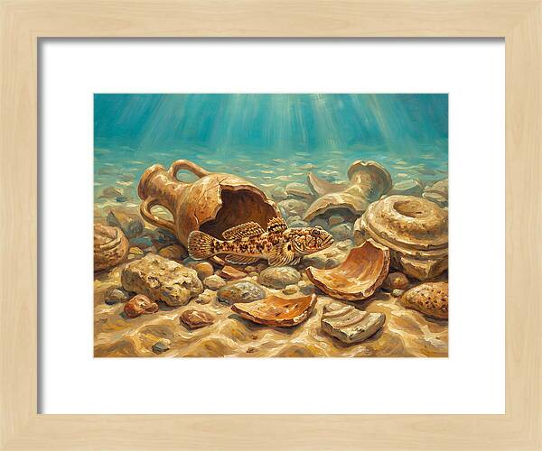 Mediterranean Goby Among Ruins