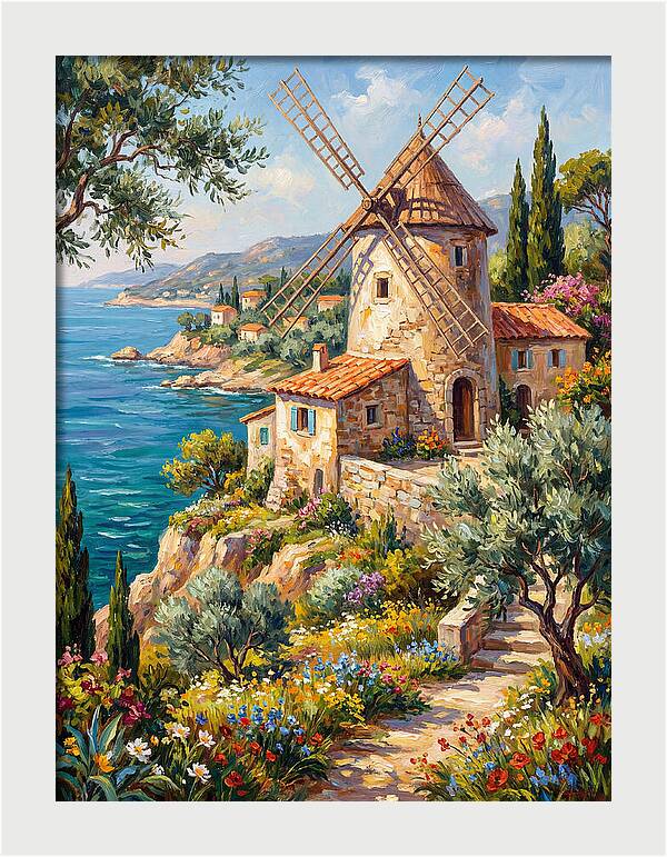 Mediterranean Grain Mill Serenity