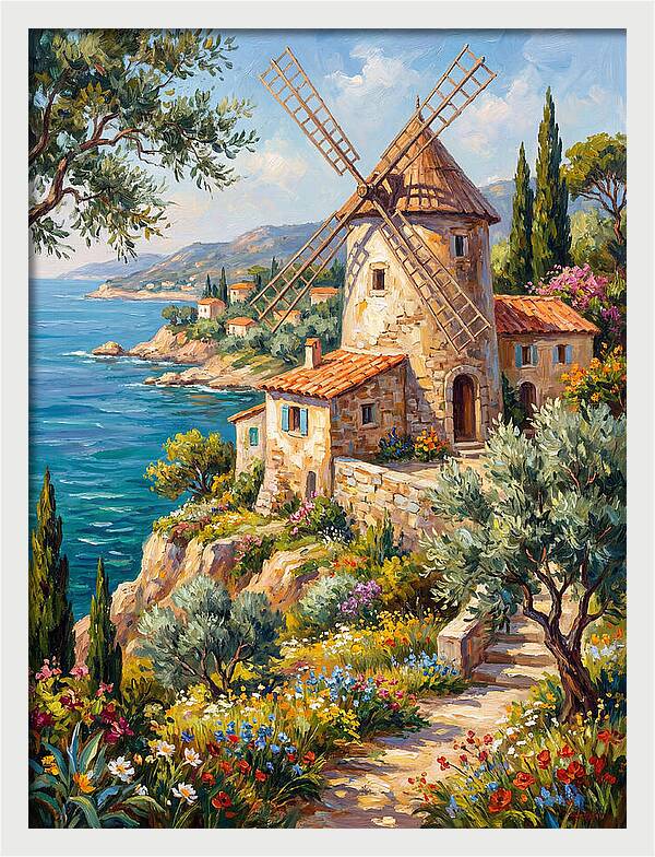 Mediterranean Grain Mill Serenity