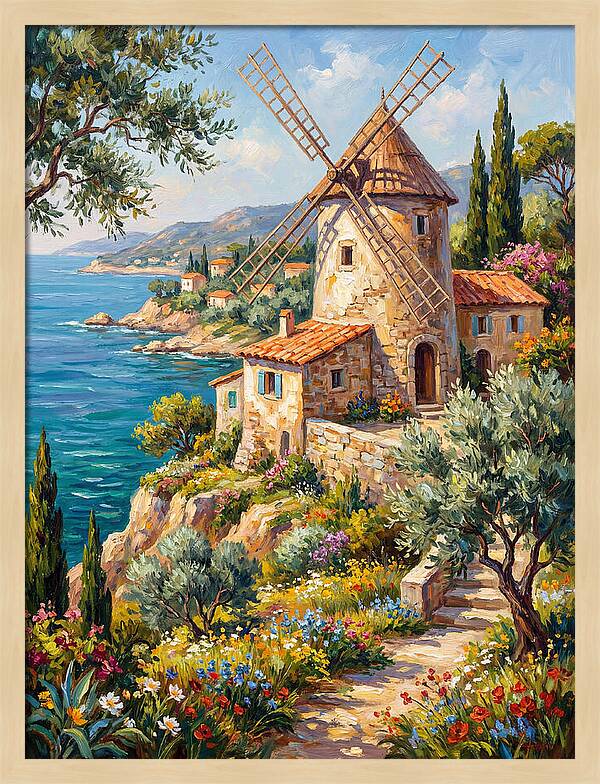 Mediterranean Grain Mill Serenity