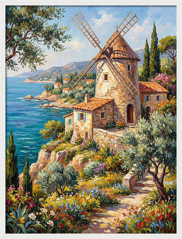Mediterranean Grain Mill Serenity