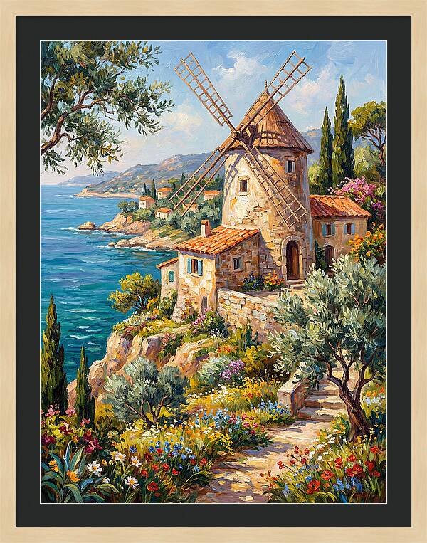 Mediterranean Grain Mill Serenity