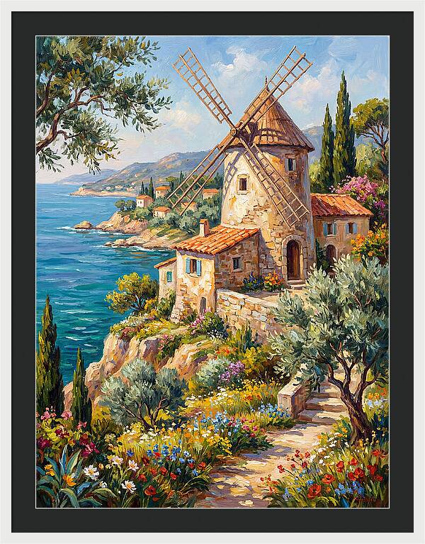 Mediterranean Grain Mill Serenity